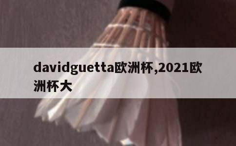 davidguetta欧洲杯,2021欧洲杯大